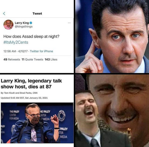 Assad again.