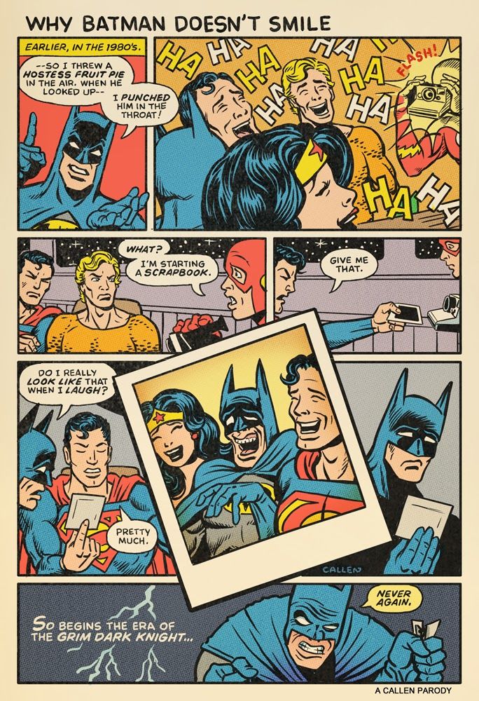 Why Batman Doesn't Smile, by Kerry Callen