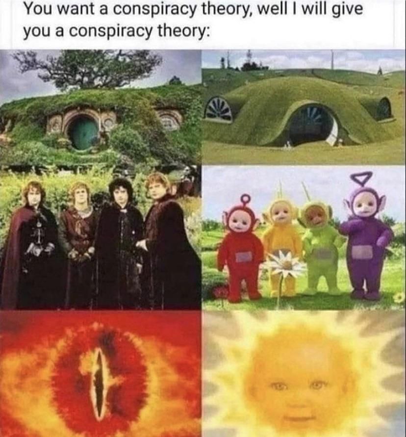Conspiracy theory.