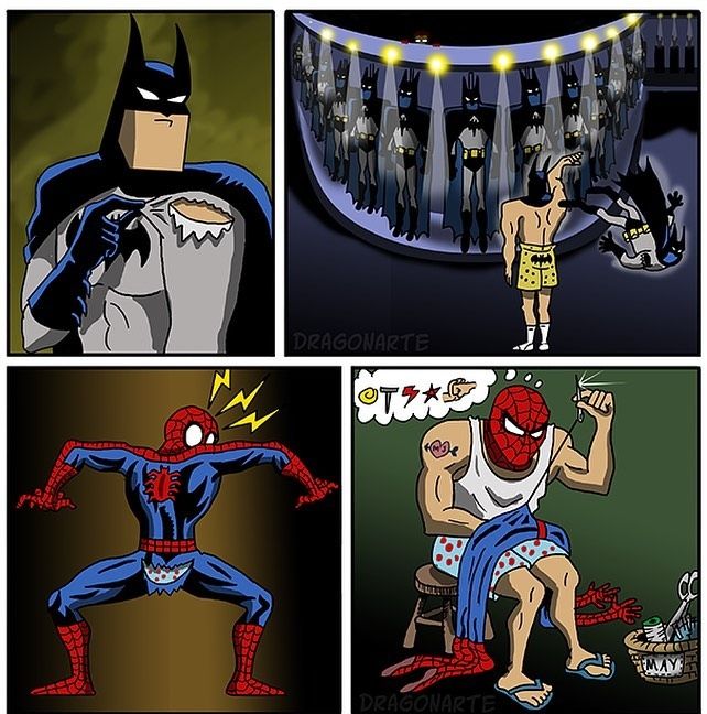 The truth behind the superheroes.