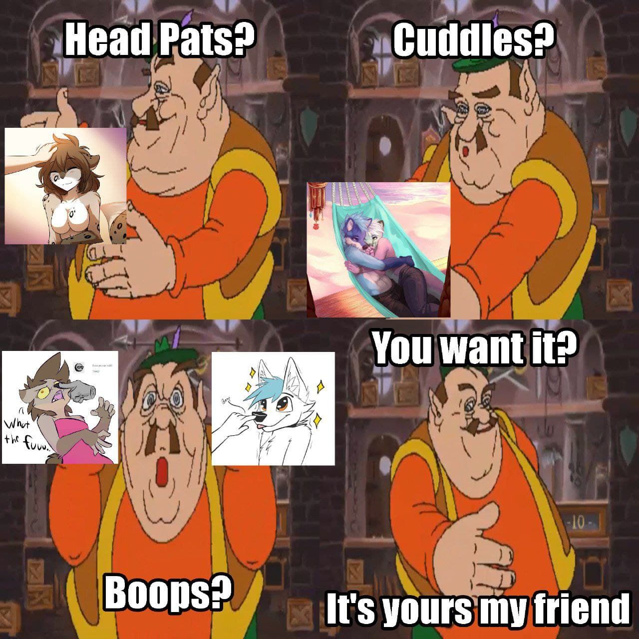 for a price, of course. My price is you have to top.