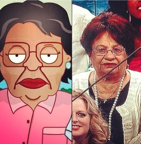 Watching tv when suddenly...