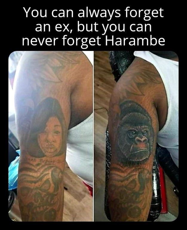 Harambe, never forgotten