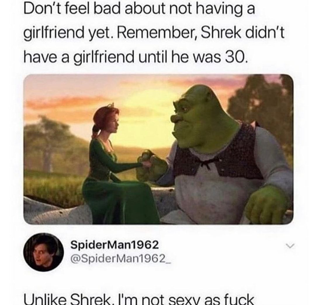 If only I was like Shrek