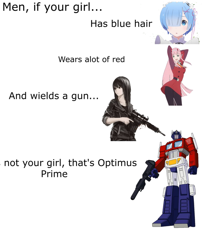 Damn it Optimus Prime catfished me