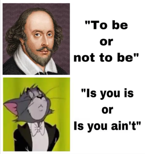Tisn't!