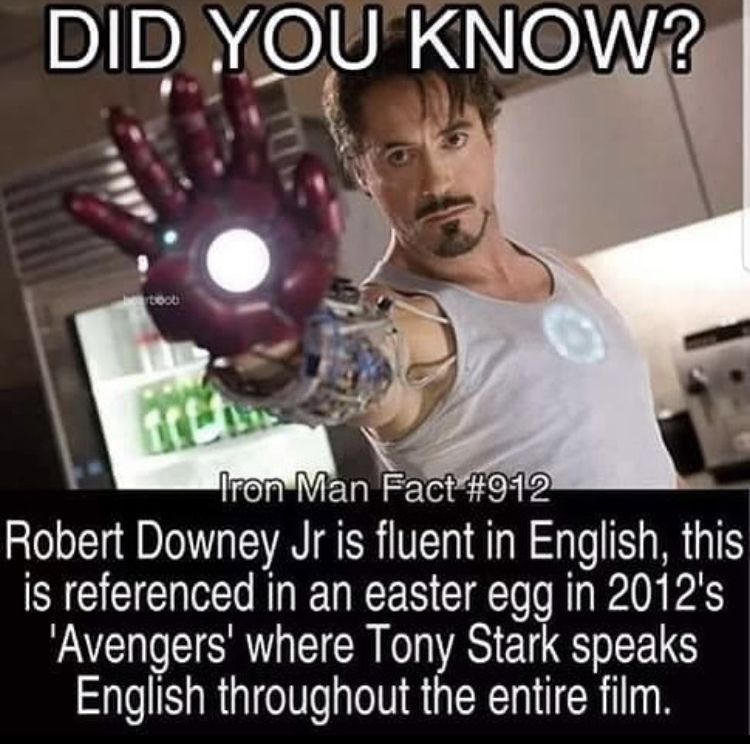 For the Iron Man fans