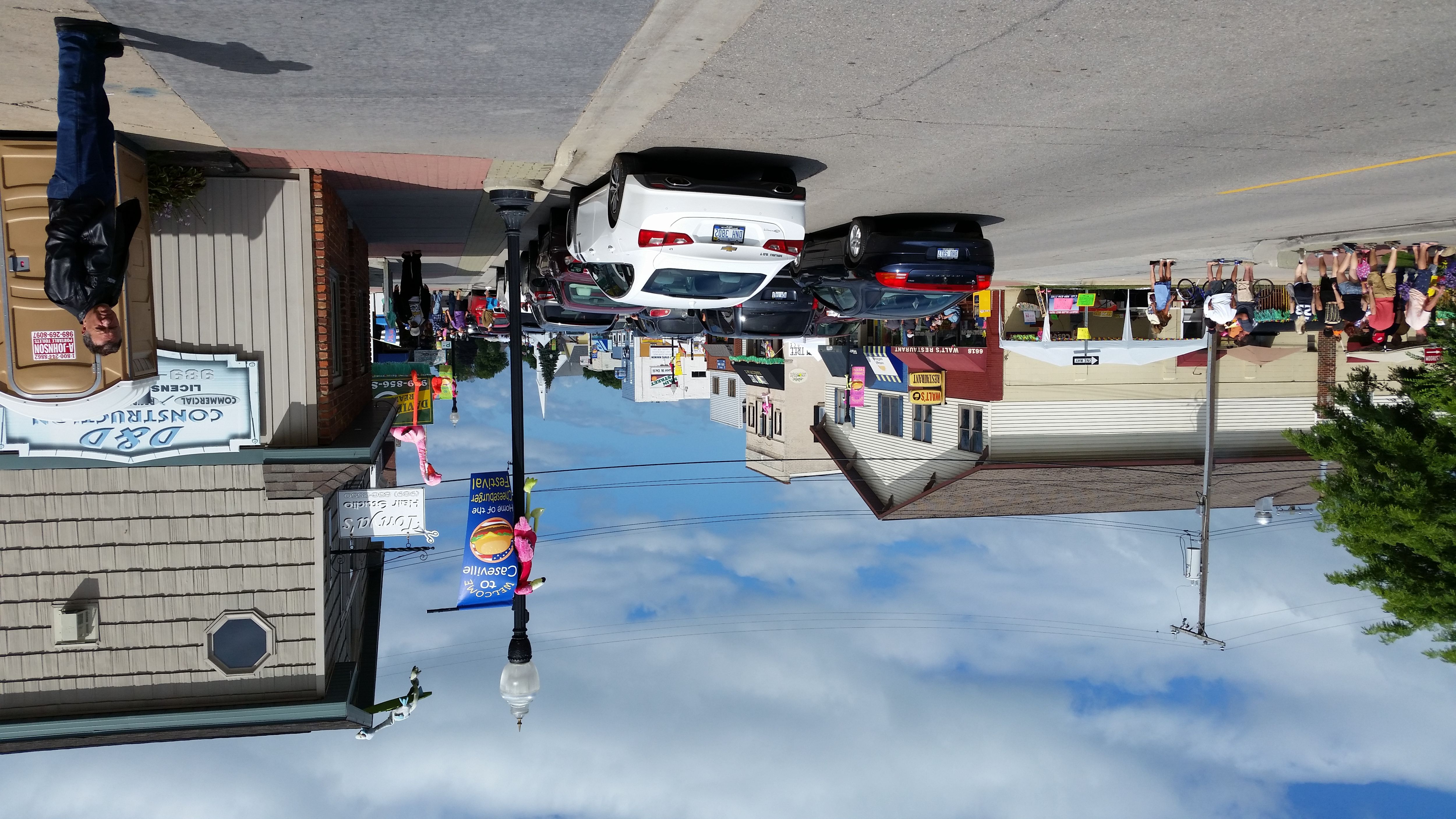 there is a cheeseburger festival every summer in Caseville, Michigan