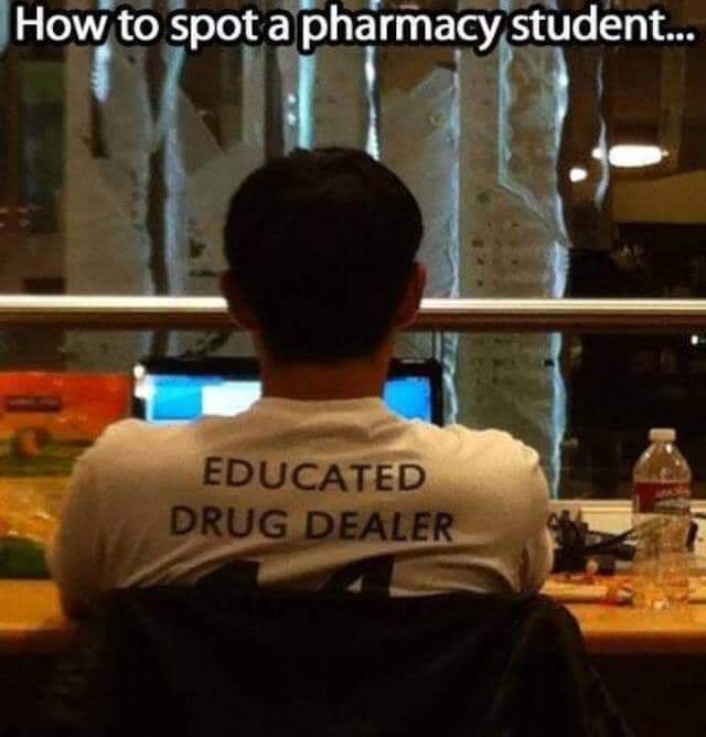 How to spot a pharmacy student!