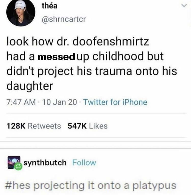 Poor Dr. Doofenshmirtz, he went through a lot