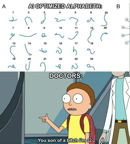 I have literally never been able to properly read a doctors handwriting ever