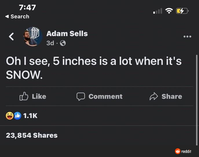 5 inches