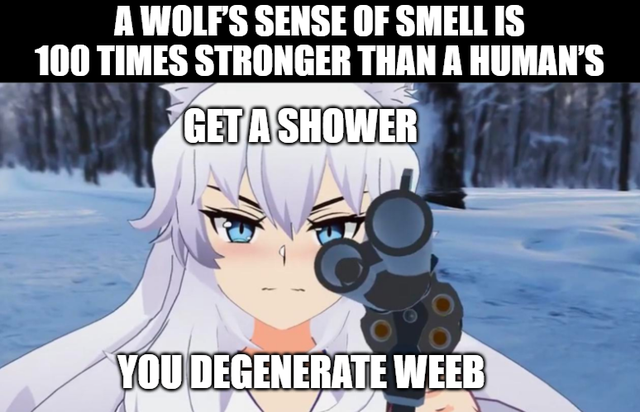 Smelly weebs
