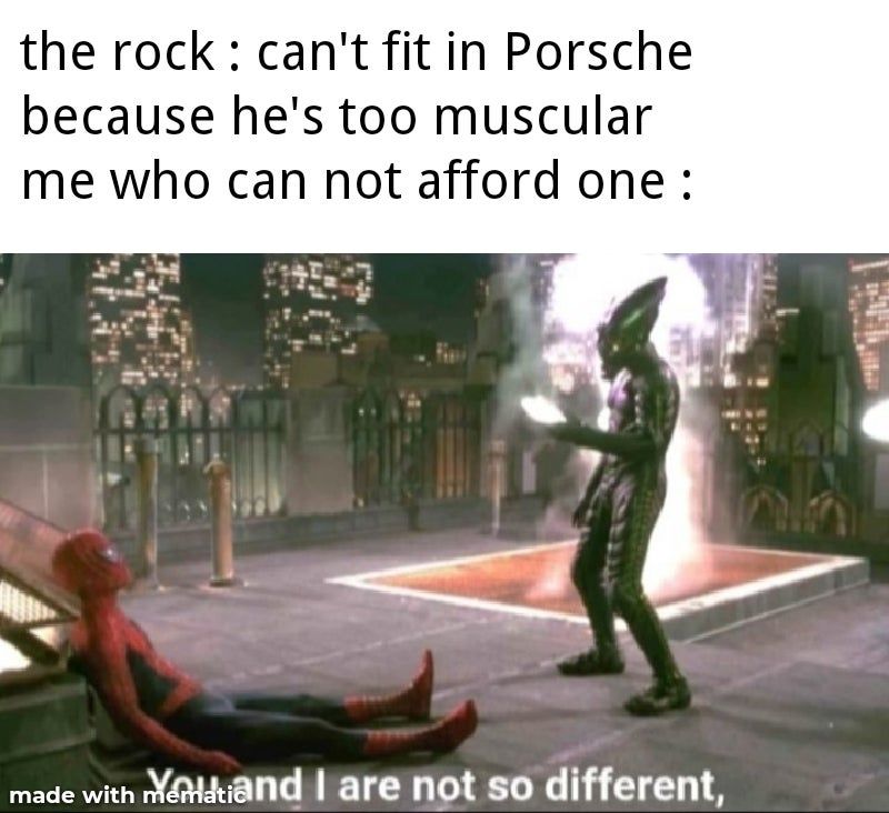i am like the rock