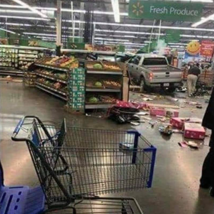 Pickup on aisle two