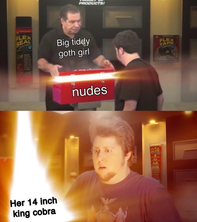 It's going up your ass
