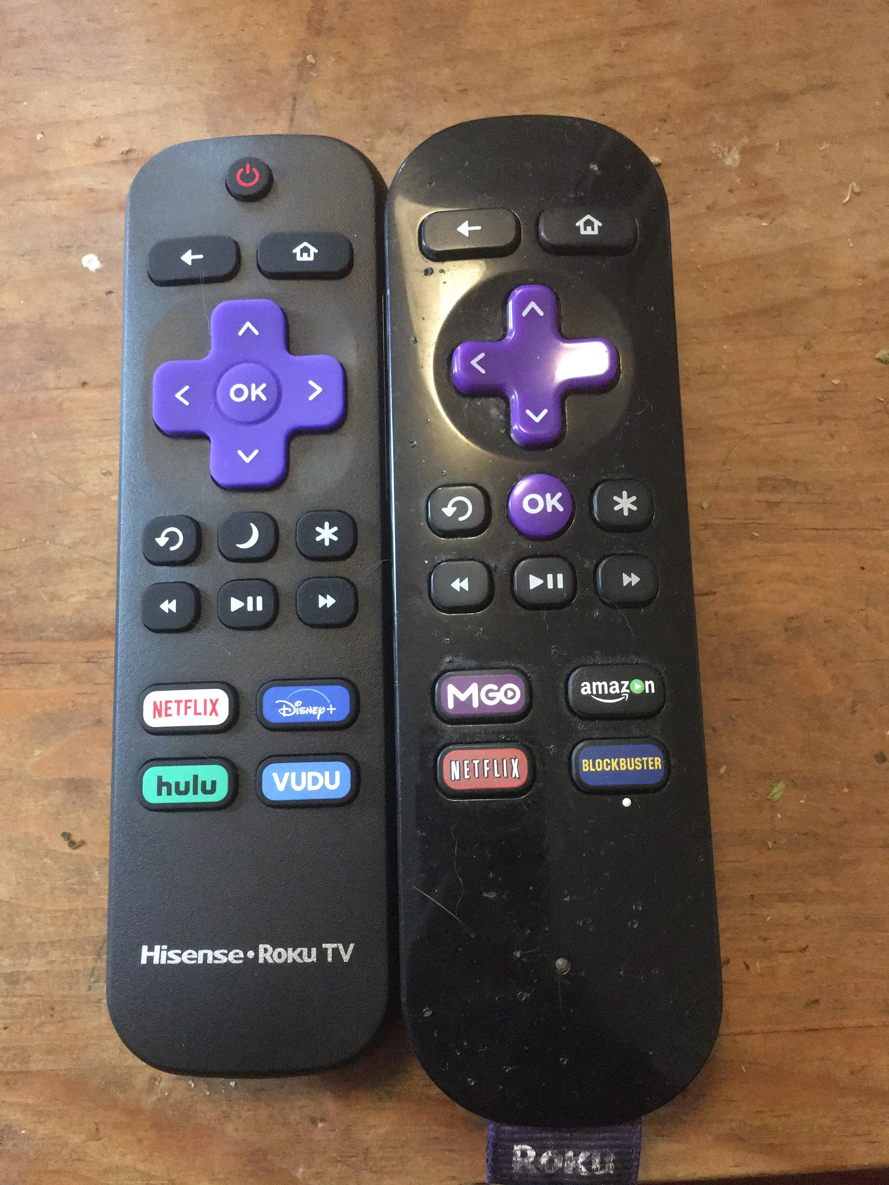 We upgraded tv’s today. Our remote is now relevant.