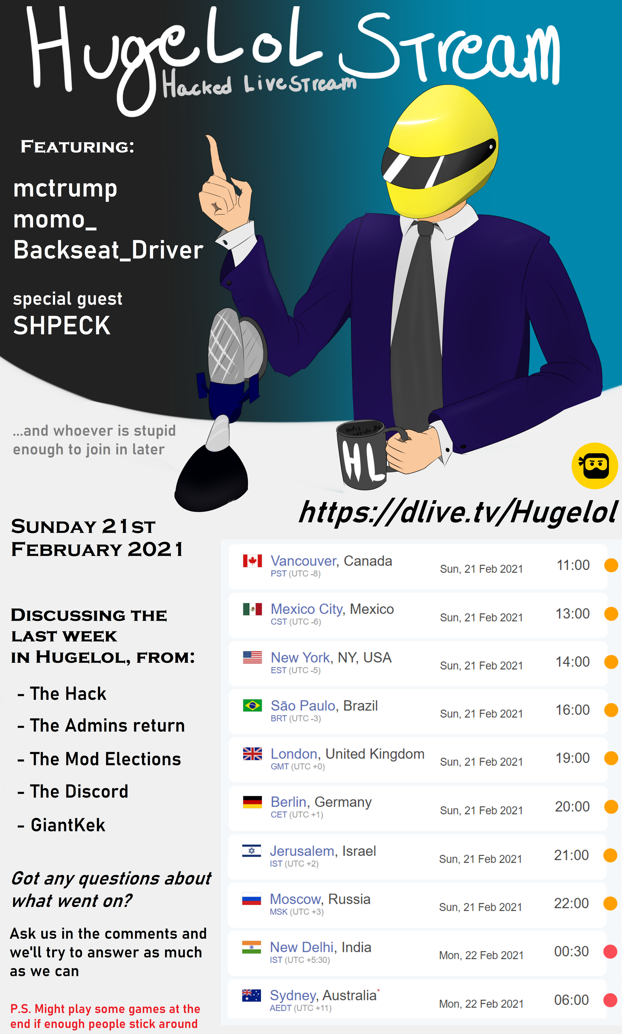 About 2 days from Posting for those who can't read timezones