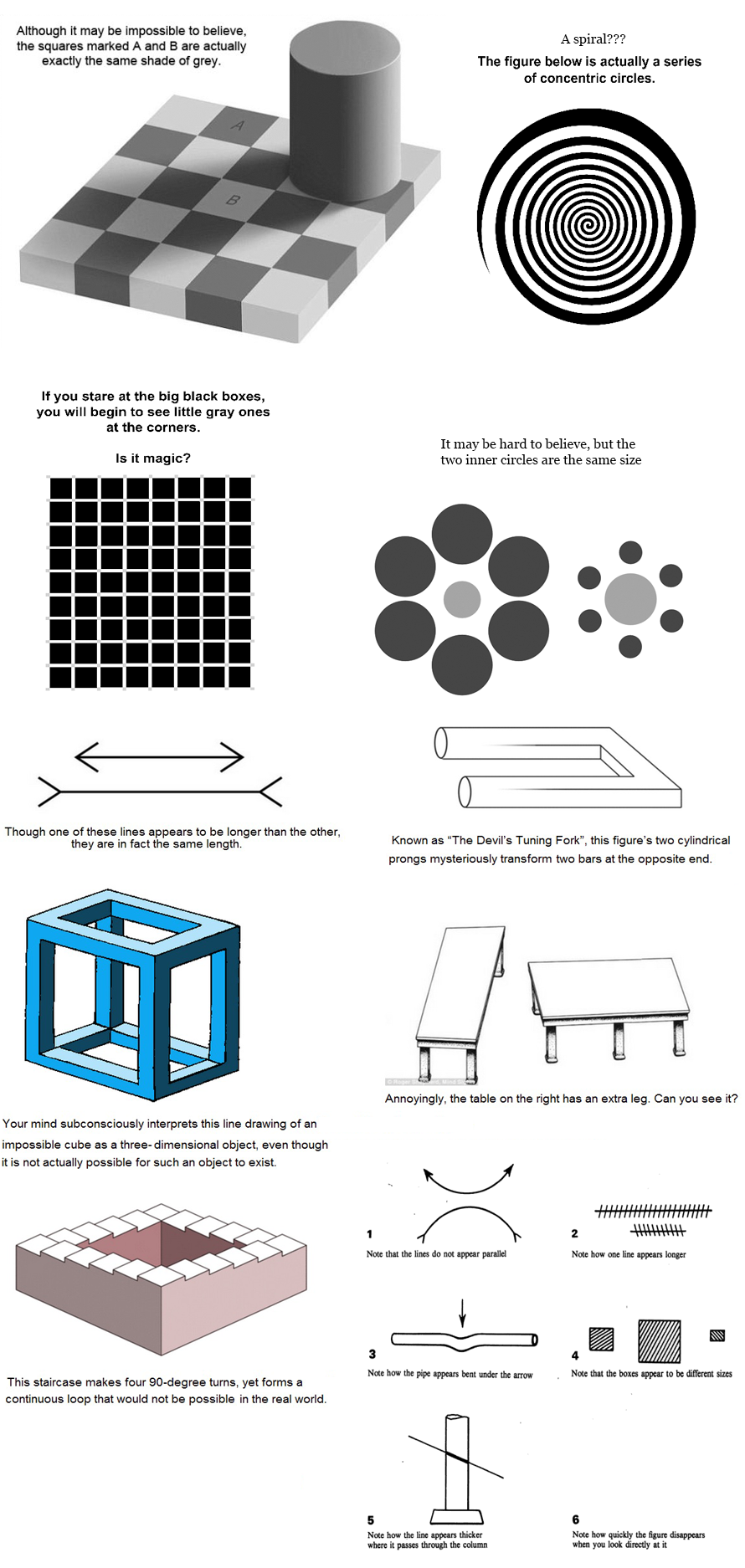 Optical illusion