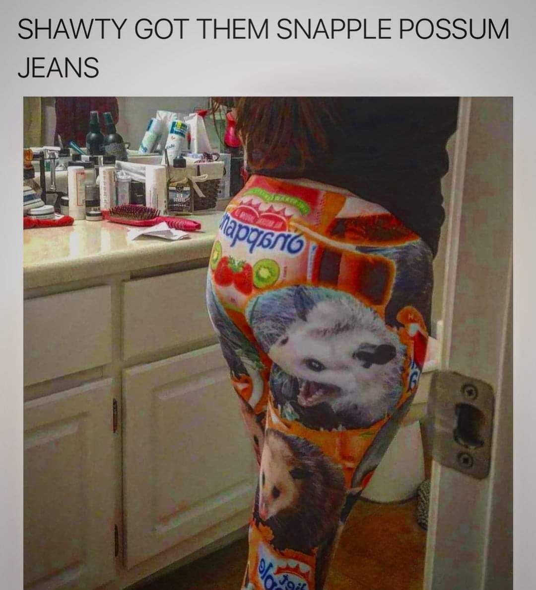 Just need possum fur boots
