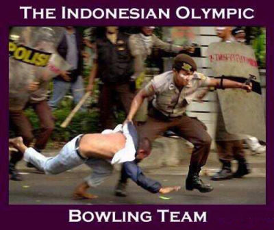 Because bowling ball is to mainstream...!