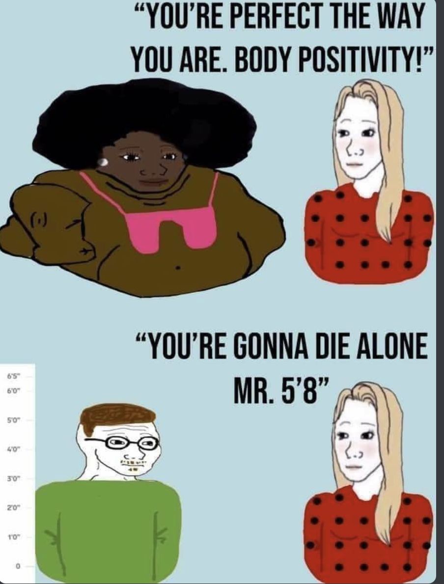 Thank god I am 5’7”