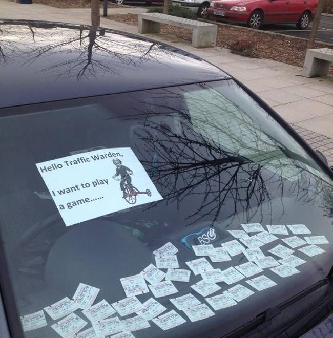 Hello Traffic Warden, I want to play a game....
