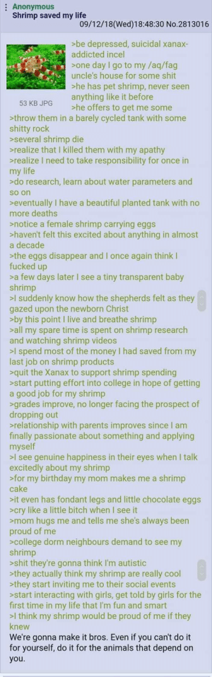 Some of you guys need some god, damn shrimp in your lives.