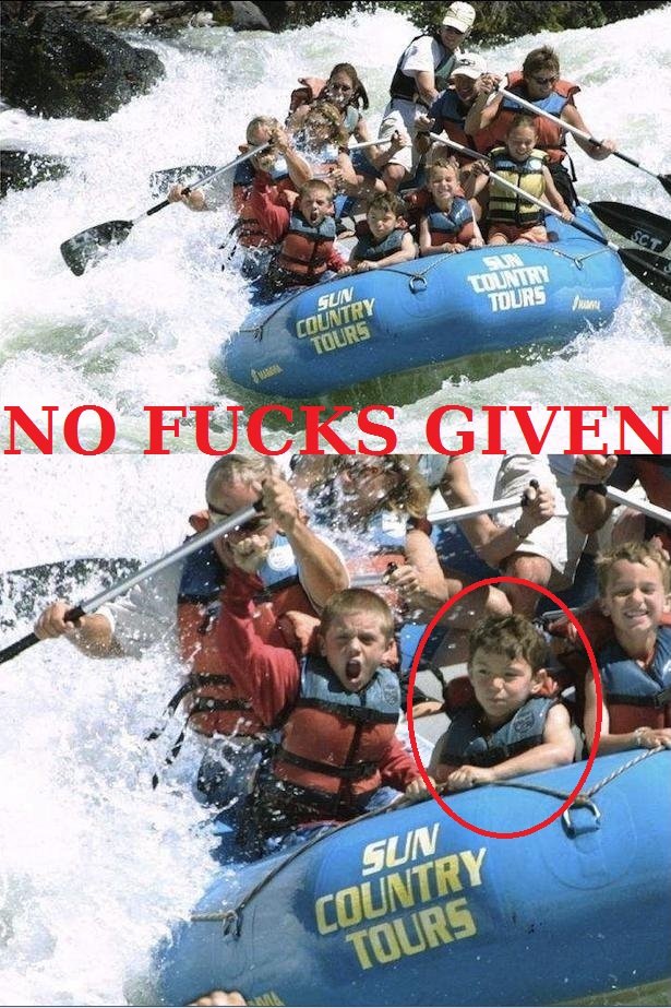 Not a big giver of f*cks!