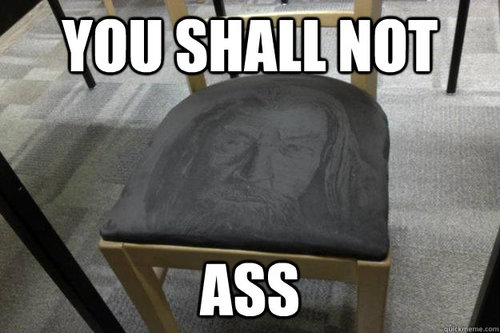 You shall not -