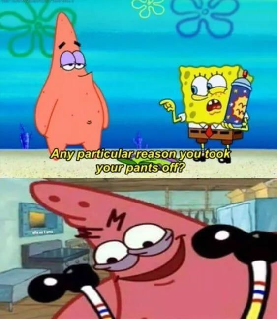 patrick NO!!!