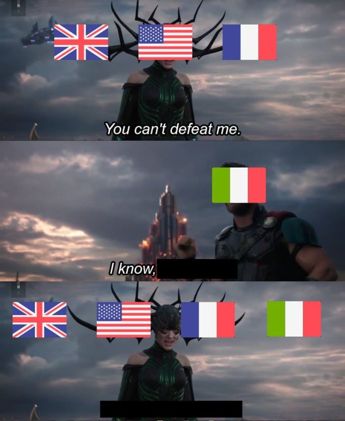 better plottwist of ww2 if the allies wouldve lost because of italy