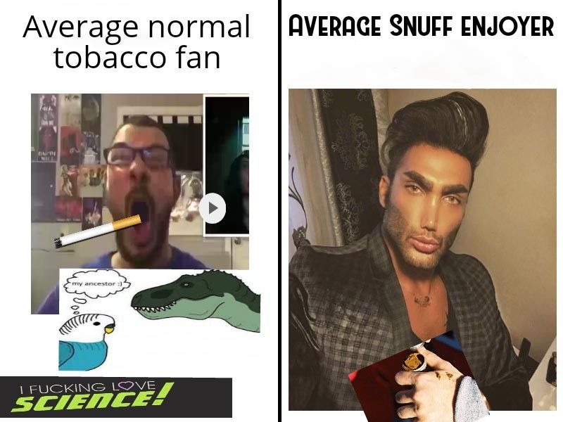 Consumption of tobacco can harm your health and is cringe