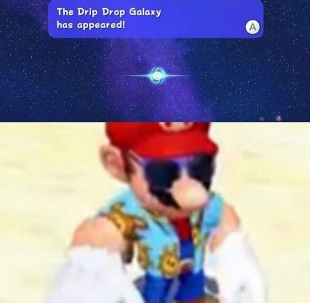 mario has DRIP!?!?!??!