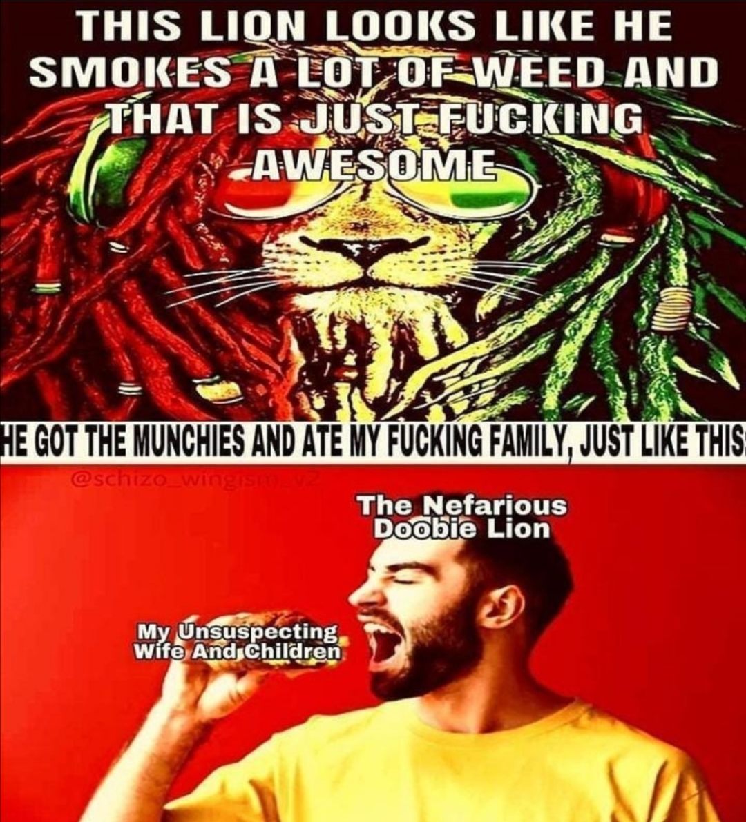 i FEAR the nefarious doobie lion