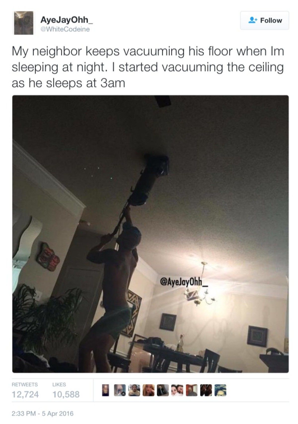I aspire to this degree of pettiness
