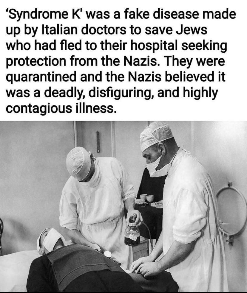 Oct 16, 1943 a handful of Jews fled to Fatebenefratelli Hospital in Italy what happens next is heartwarming !