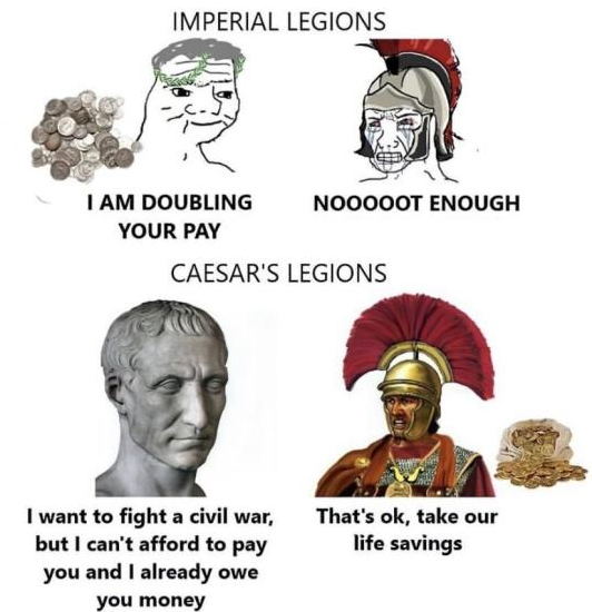Anything for you Caesar