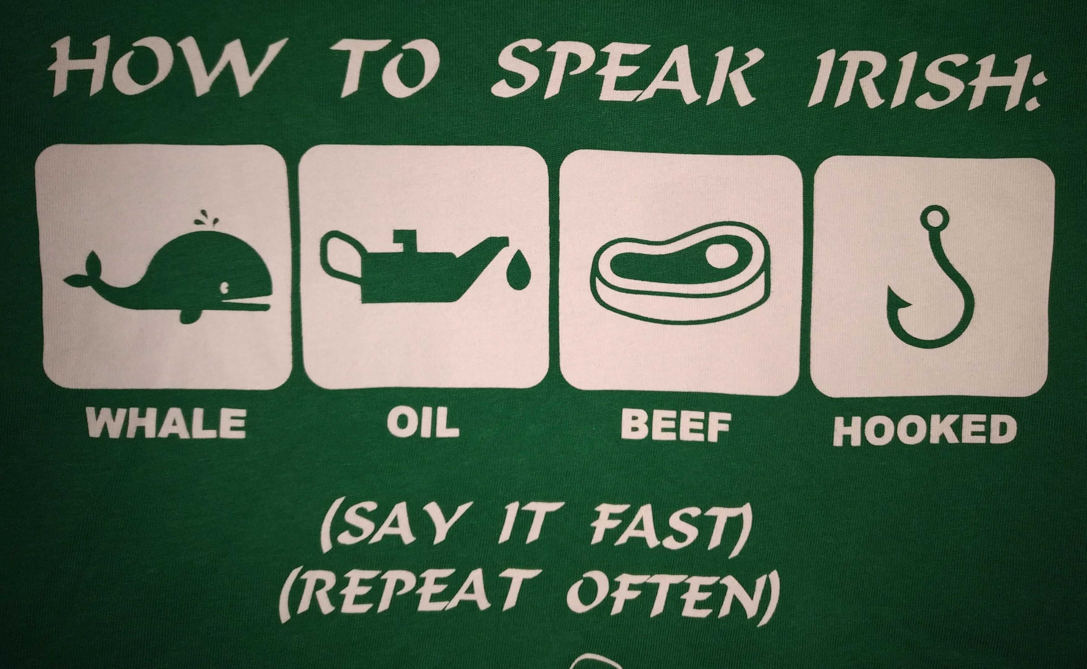 How to speak irish