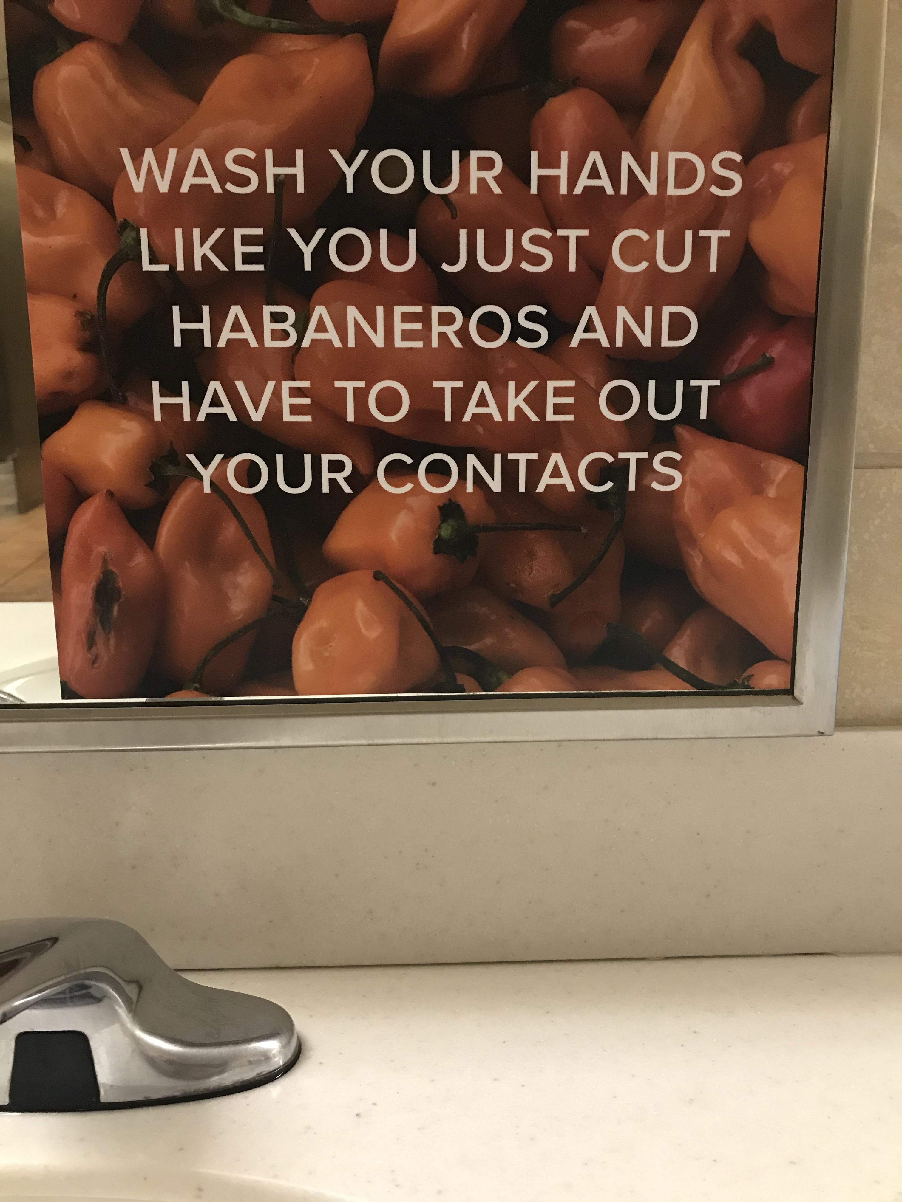 Found at a mall’s restroom
