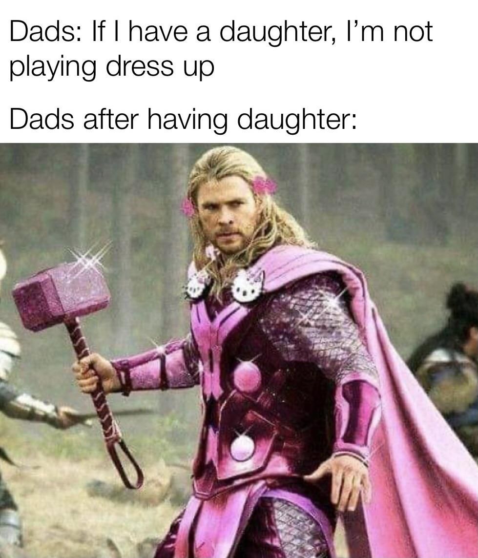 Cause that’s what good dads do