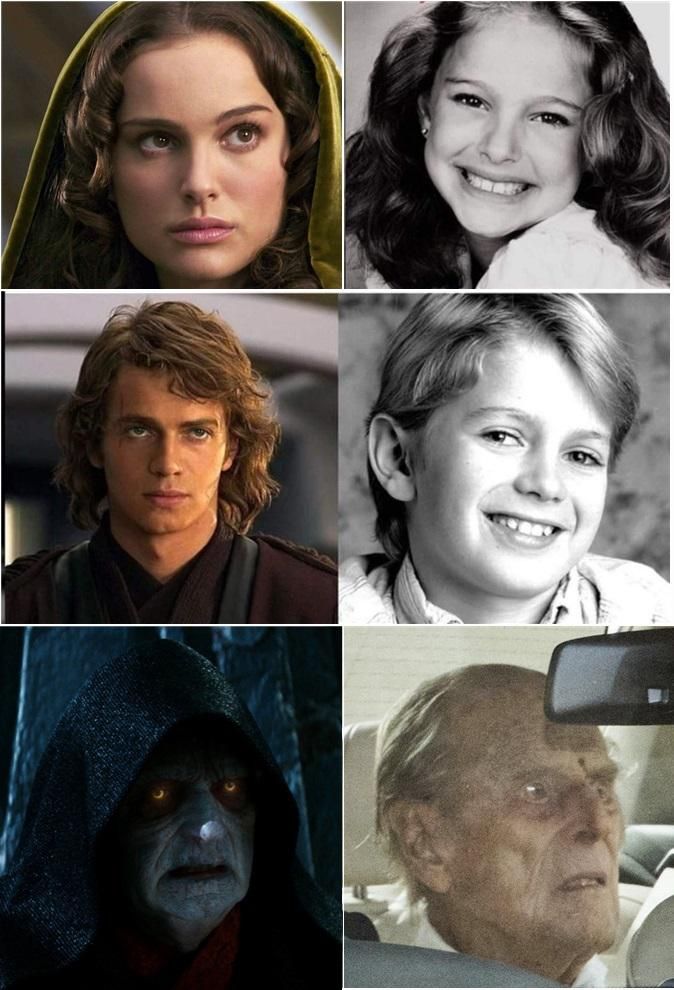 Star Wars Actors When They Were Younger