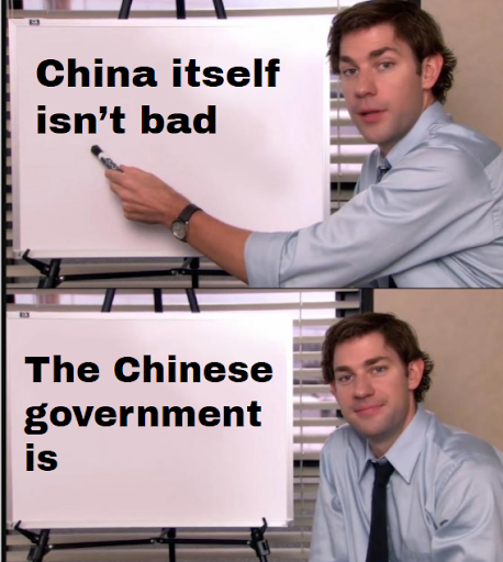 been seeing a lot of China memes lately and thought this had to be said