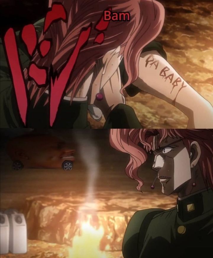 Kakyoin spots Da Bus