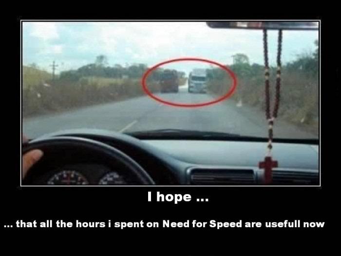 Need for speed in real life