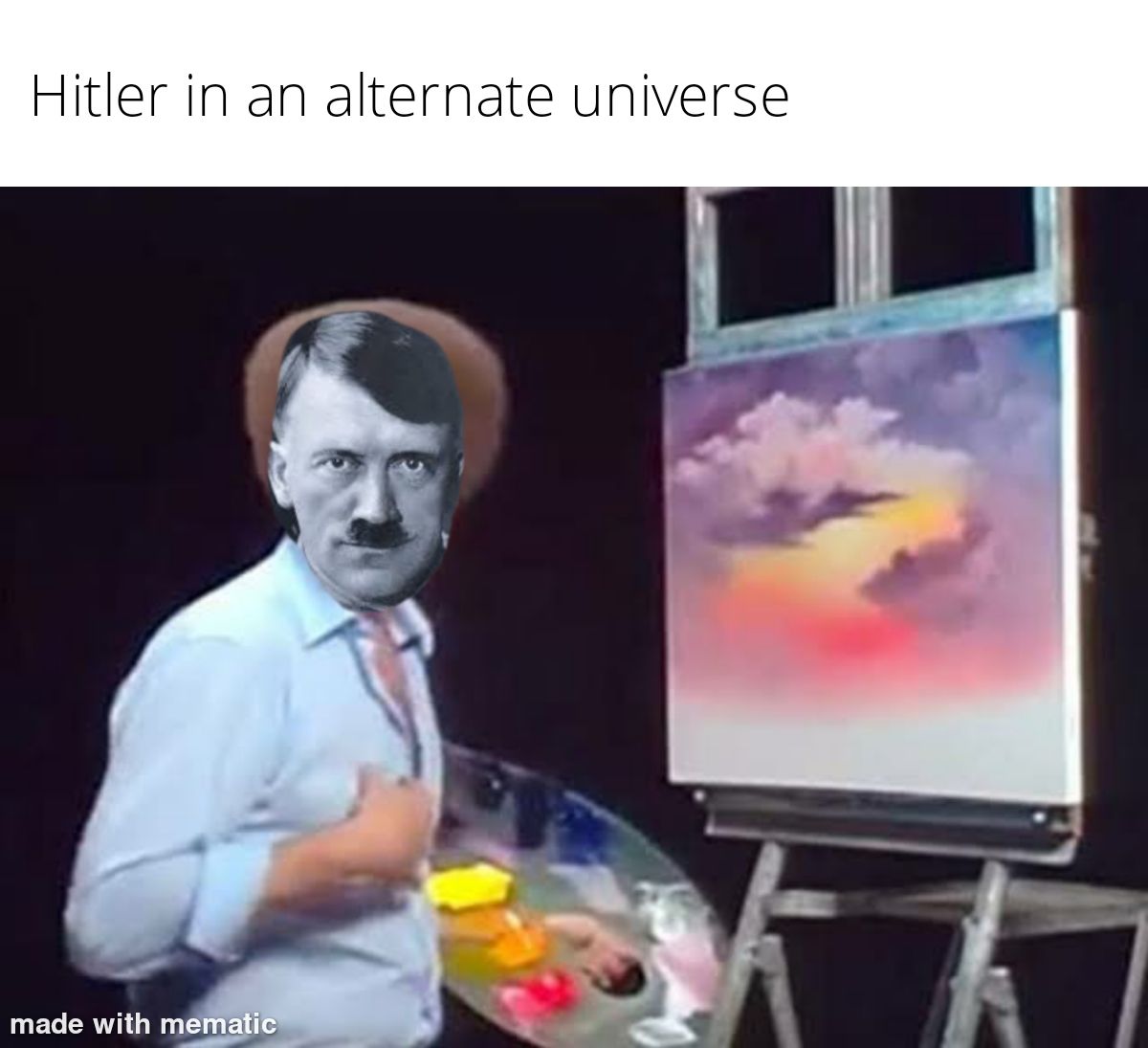 If only he'd made it into the art school