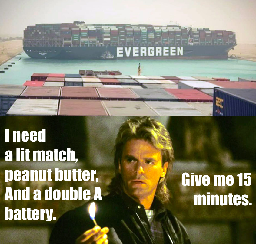 MacGyver could do it!