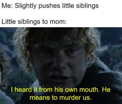 "I'll never forgive him." Plays with him the next day*