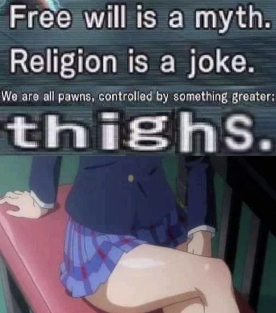 The holy thighs