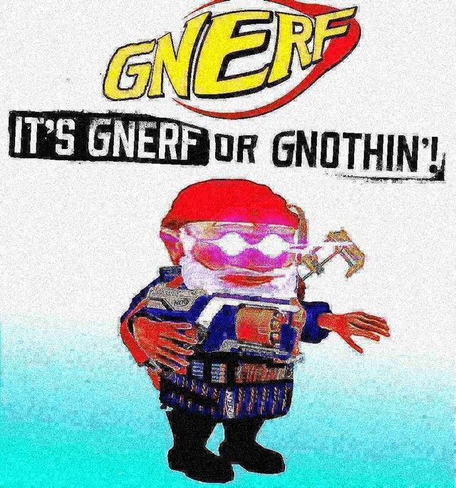 "Getting gnomed" is when your friend tapes thumbtacks onto his darts
